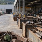 Clasificación de chatarra metálica y cobre en una instalación industrial de Bizkaia