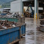 Clasificación de aluminio y otros metales en una instalación industrial de Bizkaia
